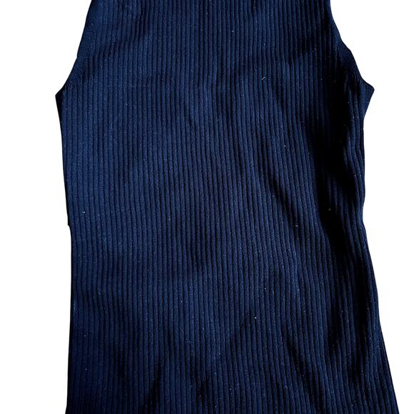 Babaton Knit Halter Apron Top - Picture 2 of 3